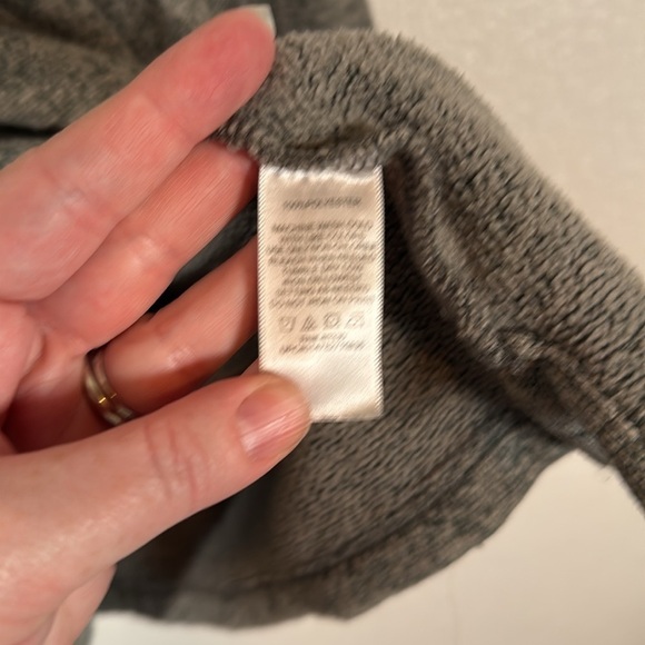 Haggar In Motion Taupe Knit Fleece 1/4 Zip Pop Over Sweater Size XXL - Picture 3 of 6